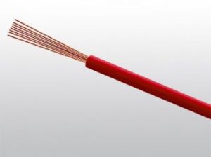Przewód instalacyjny H05V-K (LgY) 0,75 czerwony /100m/